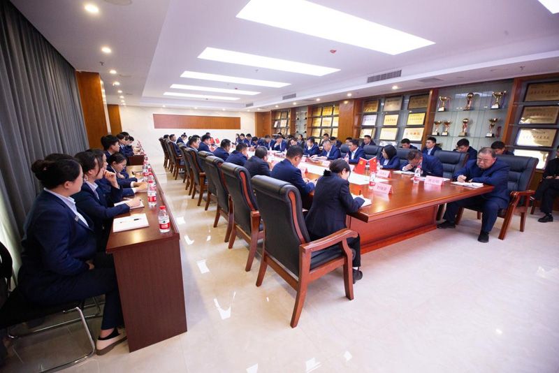 4月6日，鲁杰集团召开“2023年度工作动员大会"